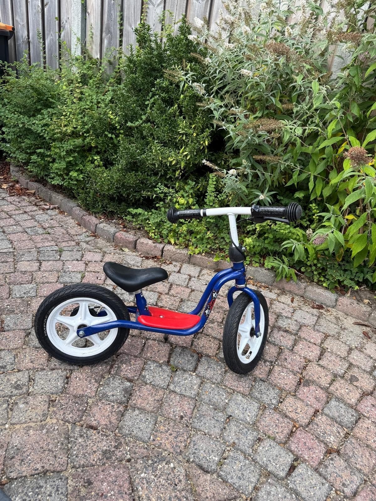 Puky loopfiets blauw/rood, Ophalen, Gebruikt, Minder dan 16 inch, Puky