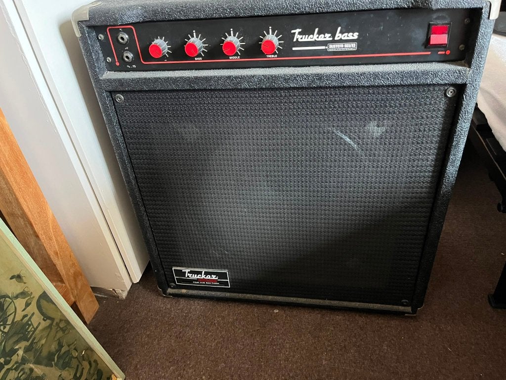 Vintage basversterker, Muziek en Instrumenten, Ophalen, Gebruikt, Basgitaar, Minder dan 50 watt