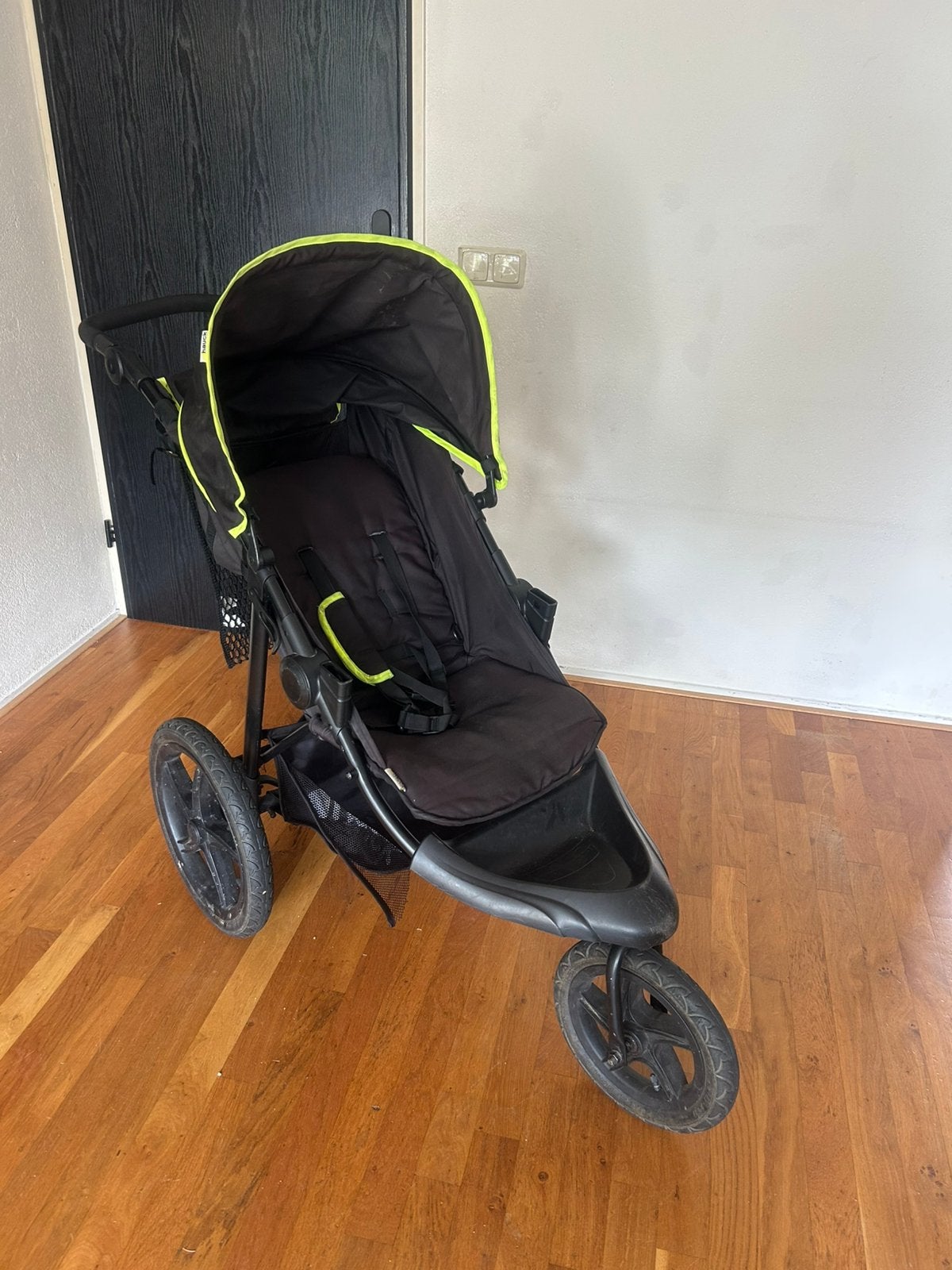 Hauck 3 wiel buggy, Ophalen, Gebruikt, Verstelbare rugleuning