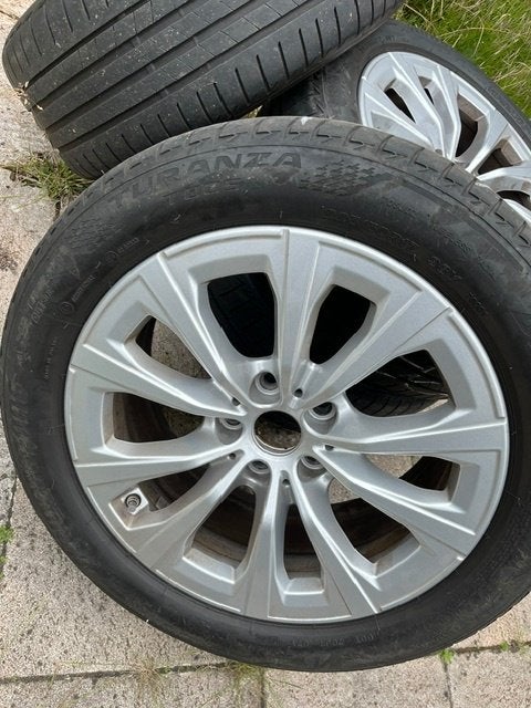 Bridgestone Turanza T005 225/50R17 zomerbanden met BMWvelgen, Ophalen, Gebruikt, Banden en Velgen, 17 inch