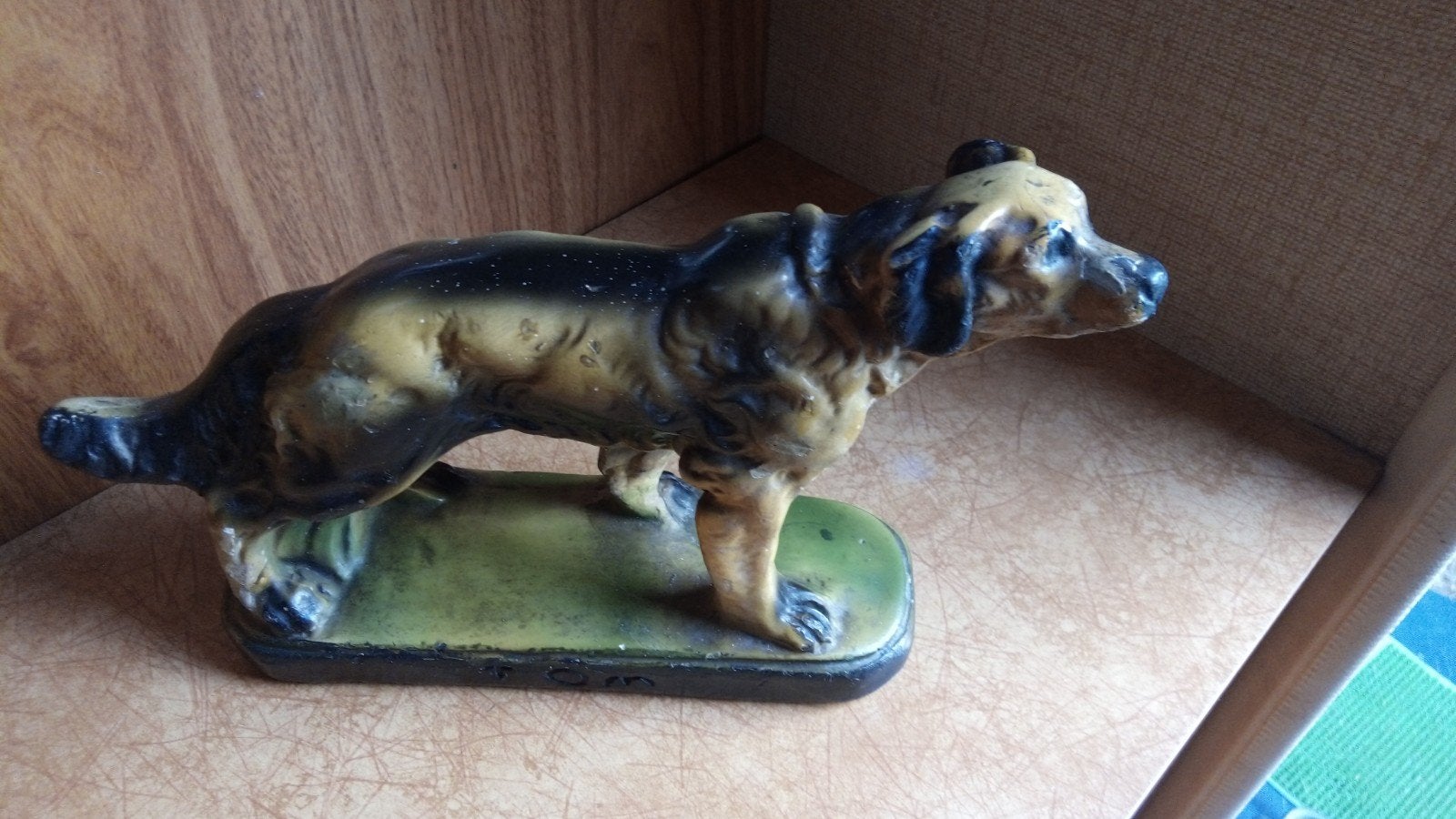 Antiek beeldje van een hond - 24x15x6 cm, Ophalen of Verzenden
