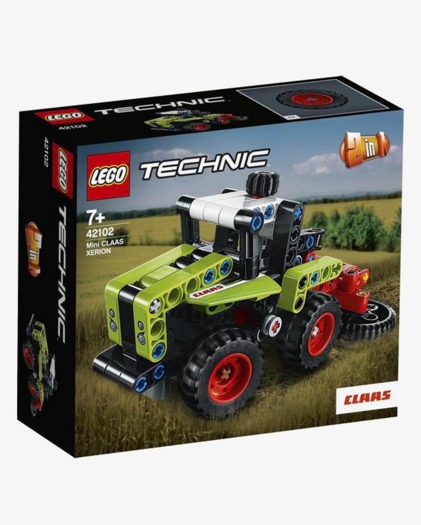 Lego Technic 42102 Mini Claas Xerion Tractor - O29, Lego, Lego, Lego, Ophalen of Verzenden