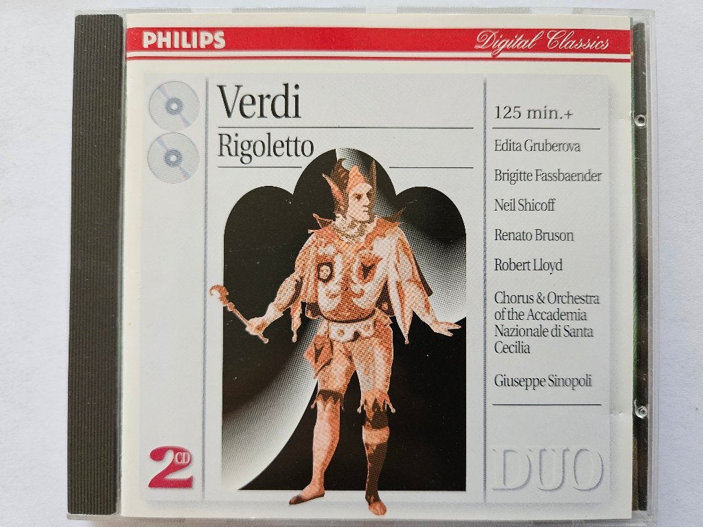 2CD Verdi - Rigoletto - Sinopoli, Verdi, Opera of Operette, Ophalen of Verzenden, Zo goed als nieuw