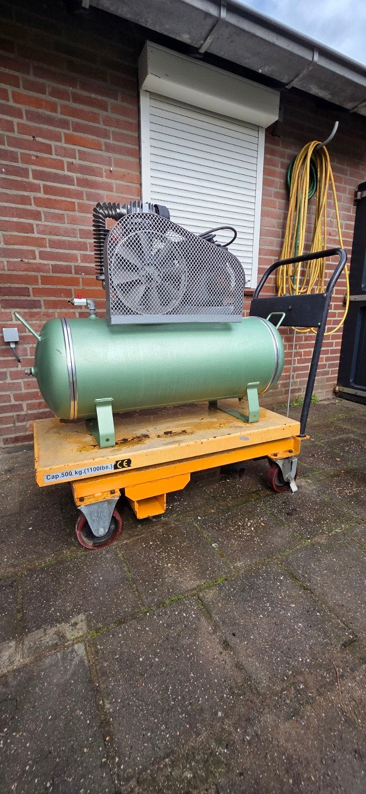 Verrijdbare heftafel table lift 500kg, Ophalen