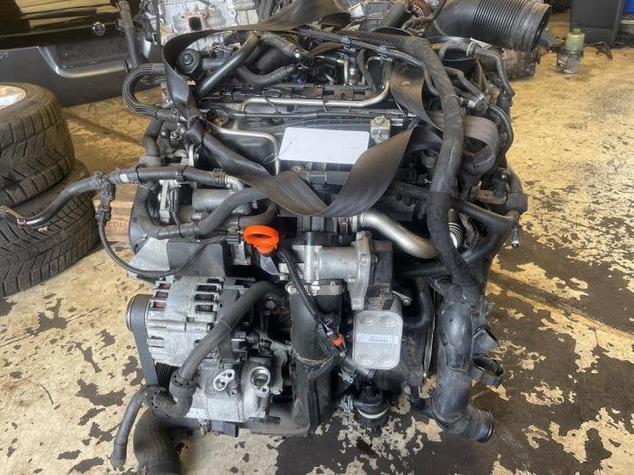 Motor van een Volkswagen Polo, Gebruikt, -, -, -