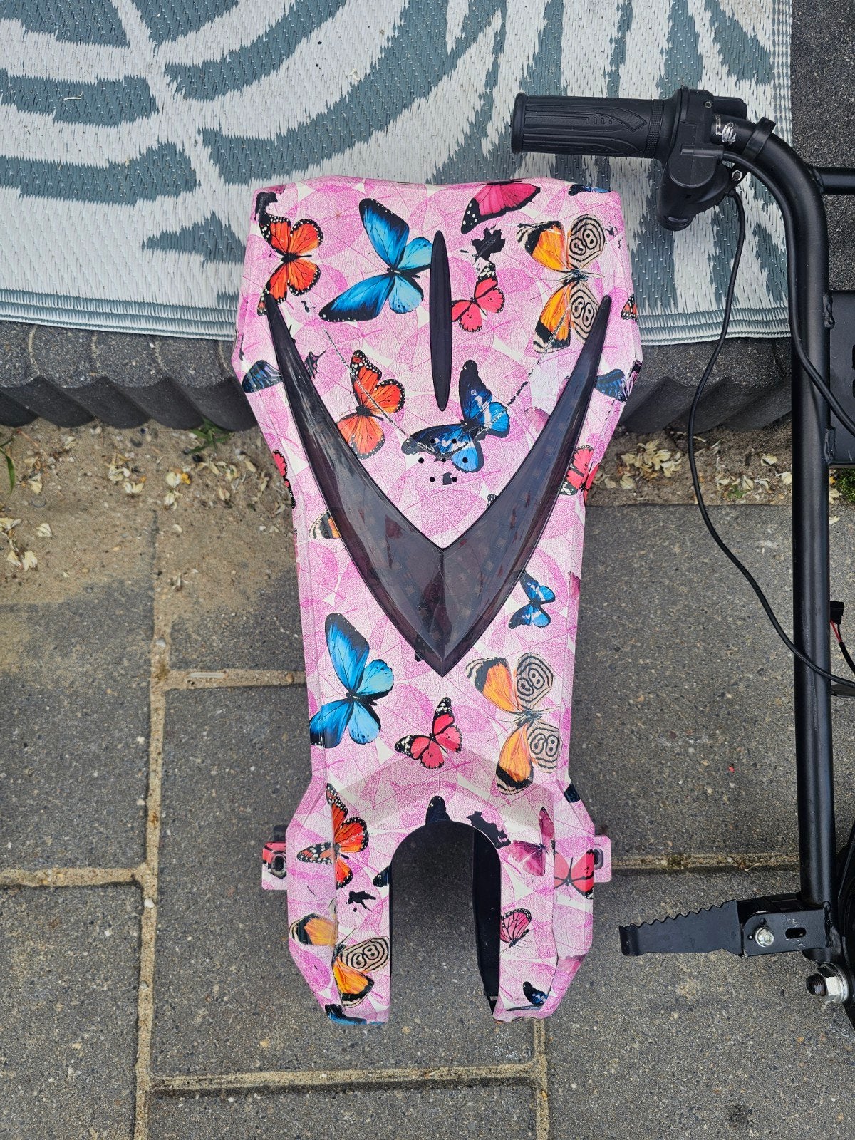 Vlinderkappenset met verlichting voor Driftkart, Ophalen of Verzenden, Gebruikt, Overige typen