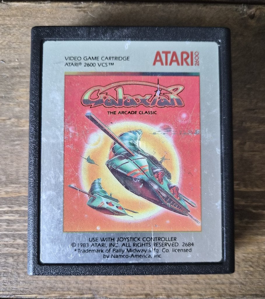 Galaxian /atari 2600 game / werkend, Spelcomputers en Games, Avontuur en Actie, Gebruikt, 1 speler, Ophalen of Verzenden
