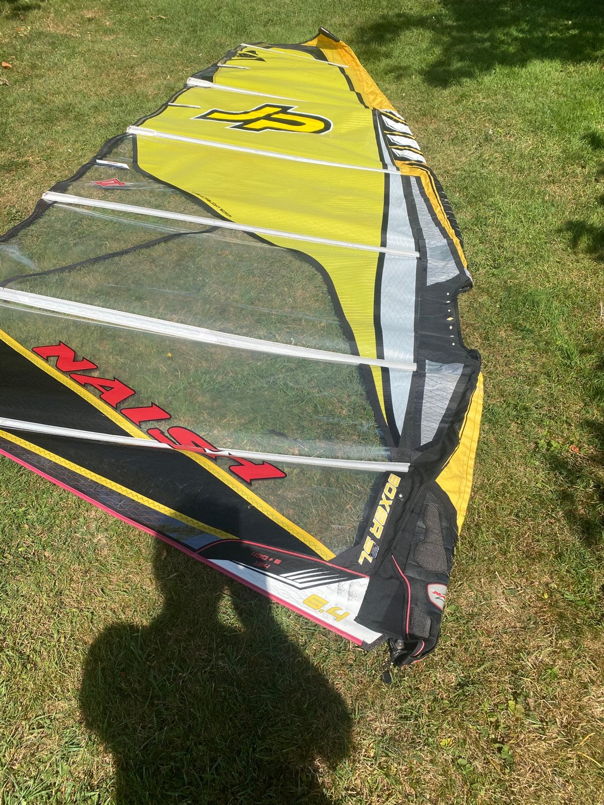 Naish Boxer. SL 6,4 zeil, Watersport en Boten, Windsurfen, Ophalen, 5 tot 6.5 m², Zeil, Gebruikt