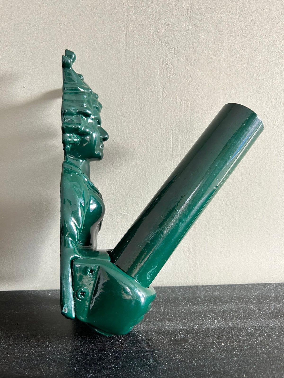 Gietijzeren vlaggenstokhouder, Ophalen of Verzenden