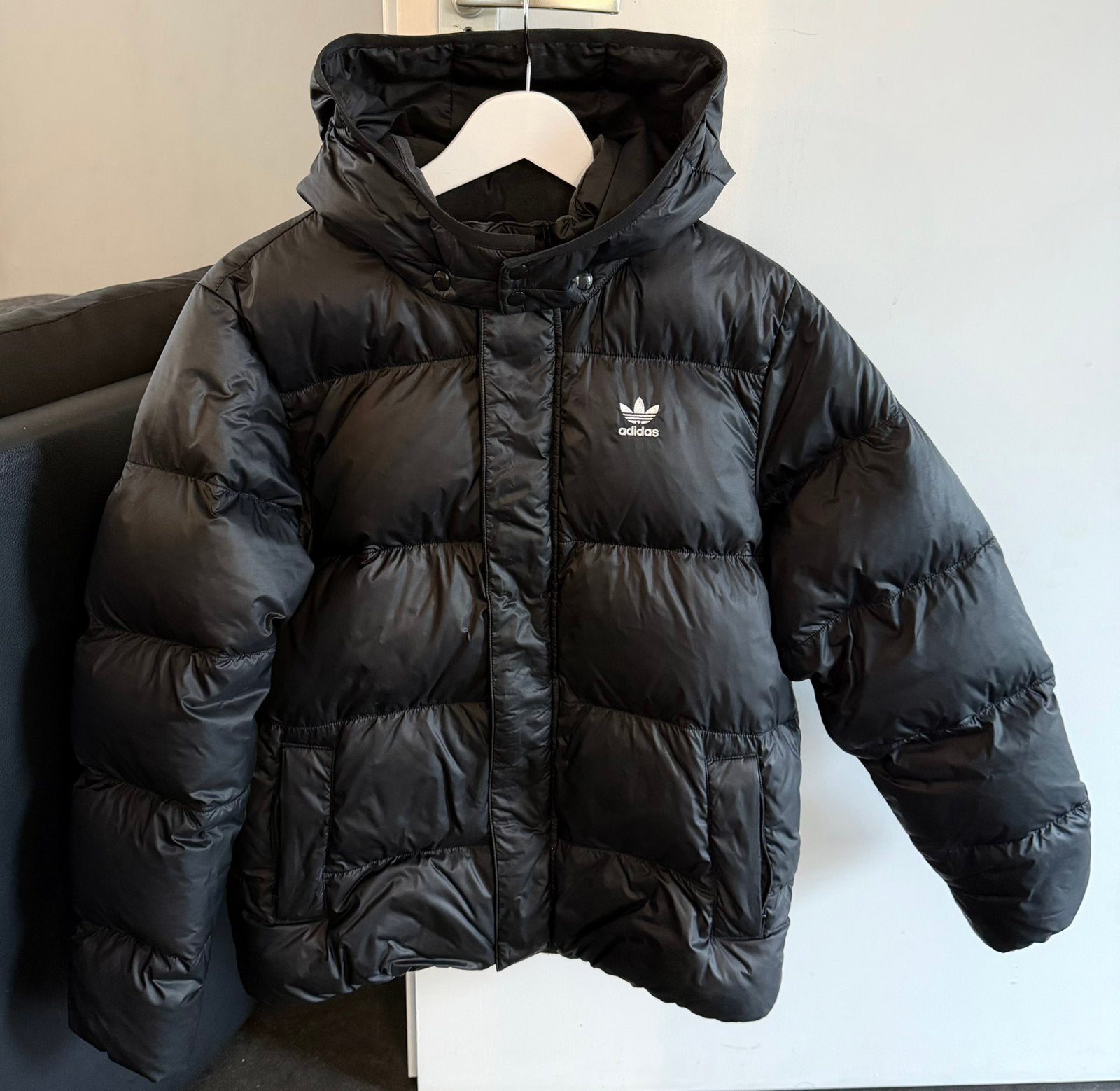 Adidas jongens jas maat 164, Ophalen of Verzenden, Zo goed als nieuw, Jongen, Jas