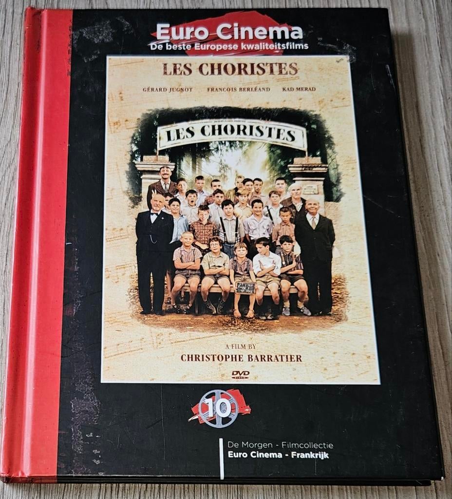 Les Choristes DVD - De Morgen Filmcollectie met boekje, Cd's en Dvd's, Alle leeftijden, Ophalen of Verzenden, Zo goed als nieuw
