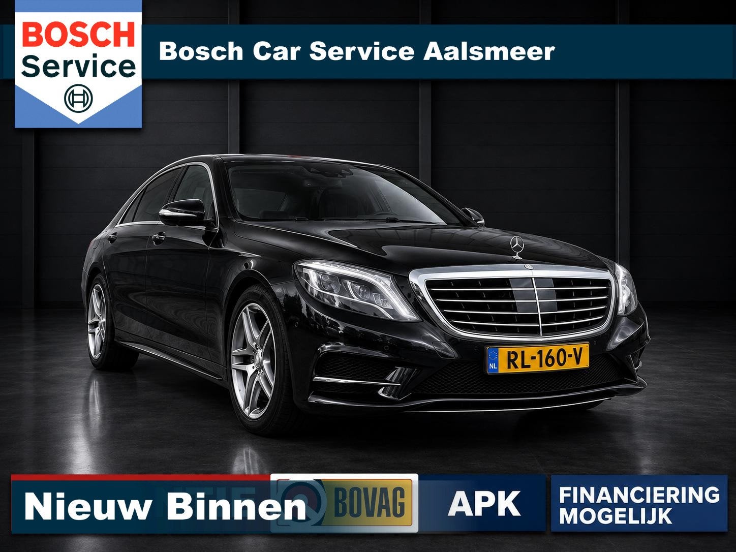 Mercedes-Benz S-klasse 350 4M BlueTEC Lang Prestige Plus / D, Auto's, Automaat, Gebruikt, Euro 6, 258 pk