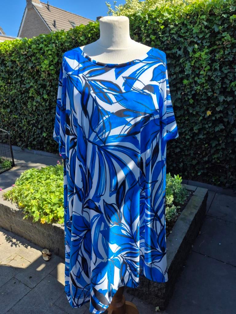 20%extra korting* tuniek kobalt 46 48 50 52 54 56 58 60 62 6, Ophalen of Verzenden, Nieuw, Blauw, Blouse of Tuniek
