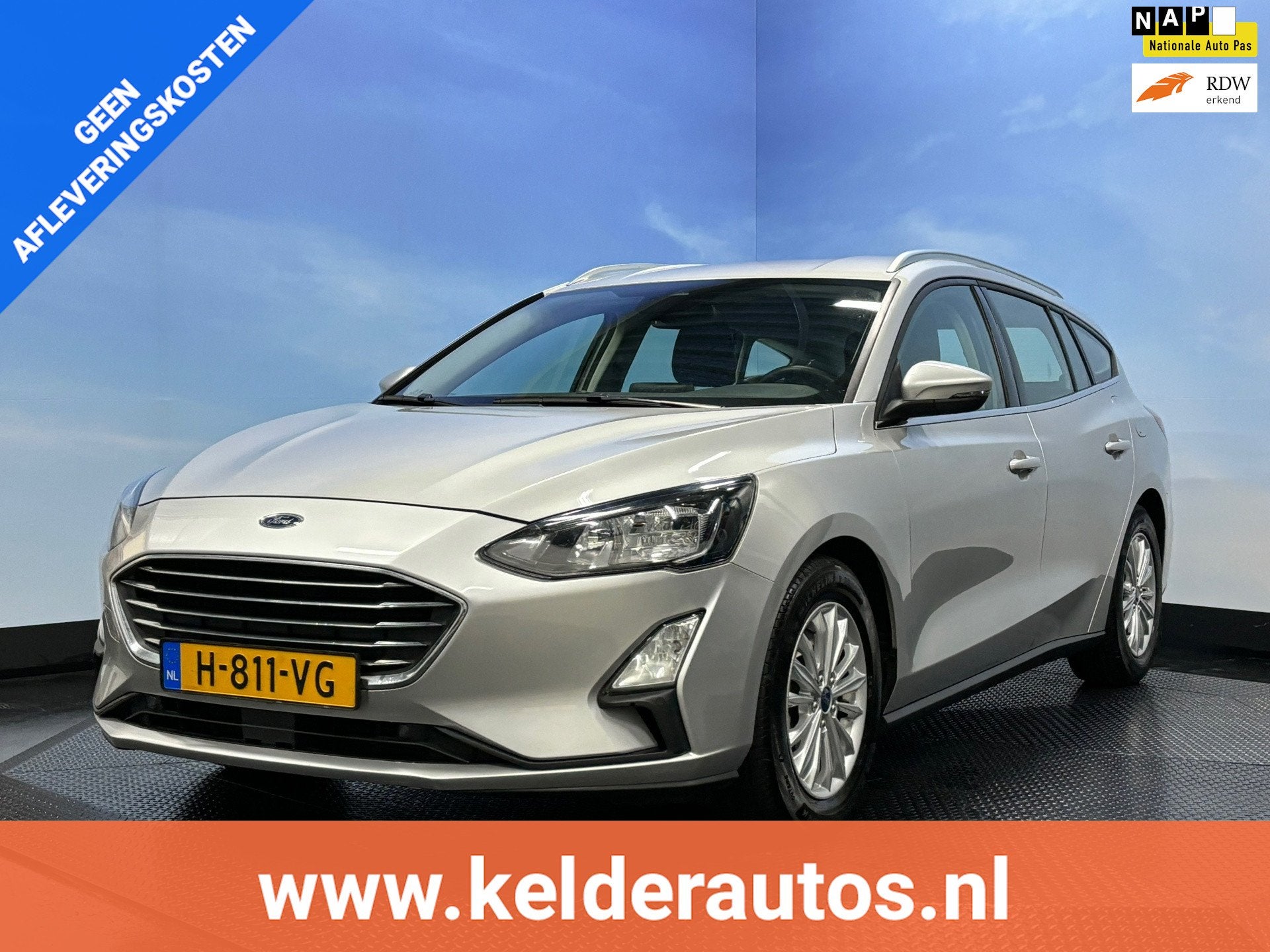 Ford Focus Wagon 1.0 EcoBoost Titanium Business | Cruise | P, Gebruikt, 1283 kg, 23 km/l, 999 cc