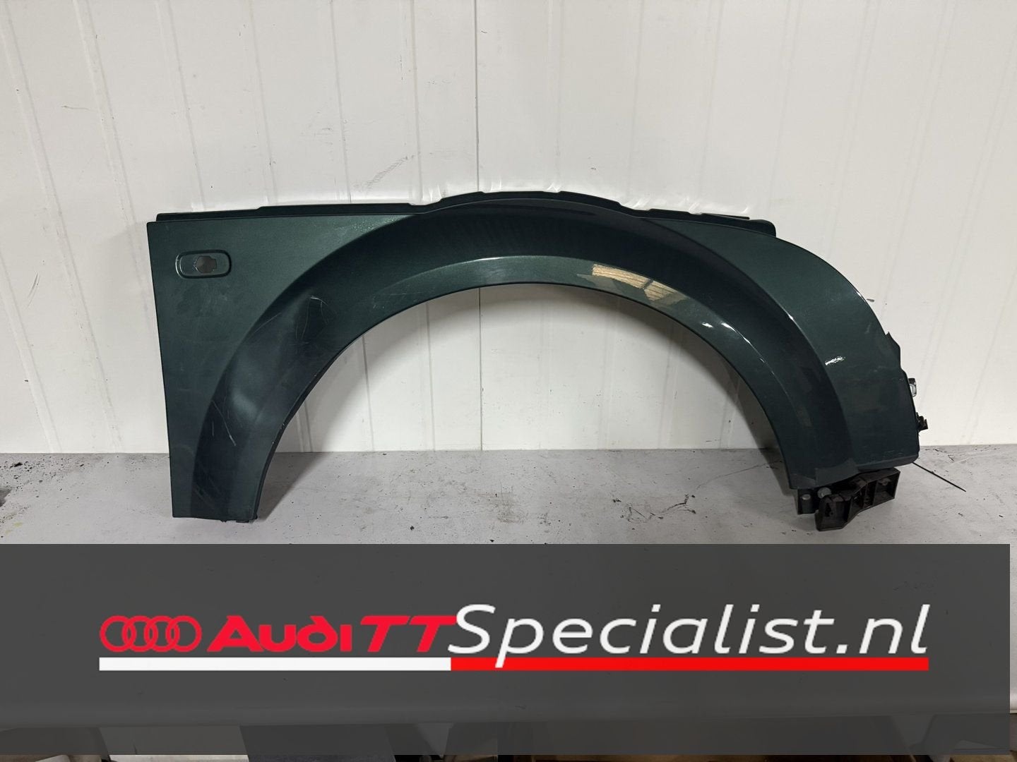 Voorscherm spatbord rechts groen Audi TT MK1, Auto-onderdelen, Ophalen, Gebruikt, -, Rechts