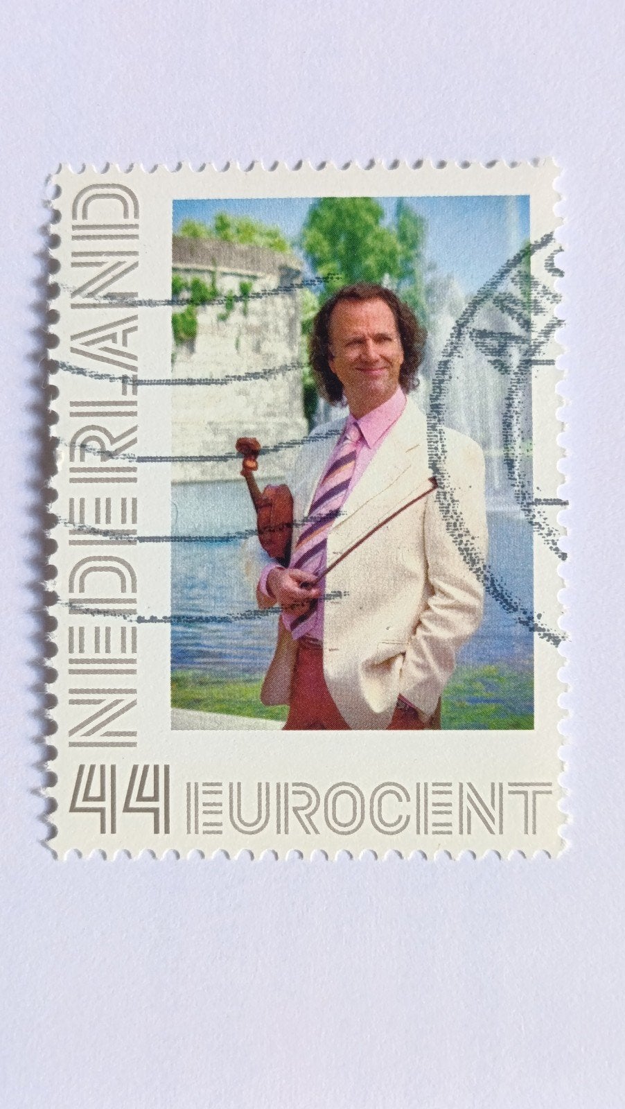 persoonlijke postzegel 44 Eurocent - André Rieu, Ophalen of Verzenden, Na 1940, Gestempeld