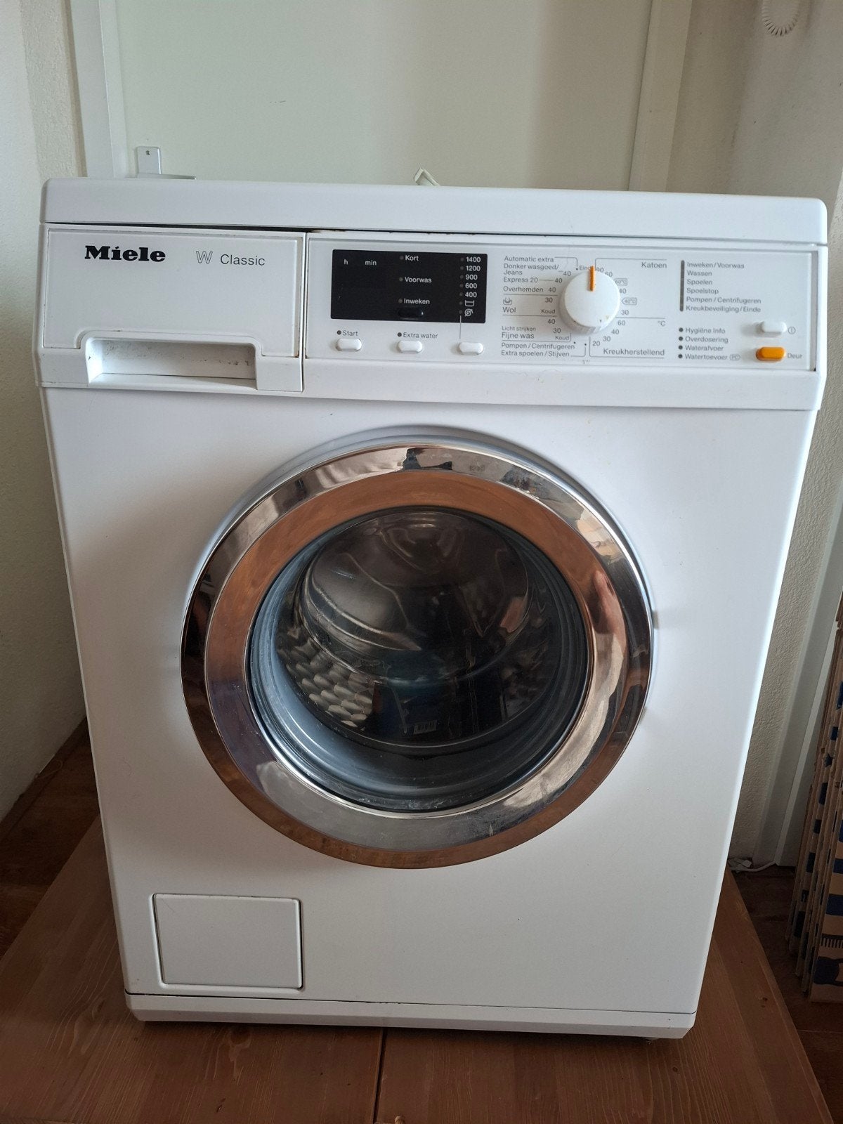 Miele W Classic Wasmachine - Voorlader, Witgoed en Apparatuur, Ophalen, Gebruikt, Voorlader, Kort programma