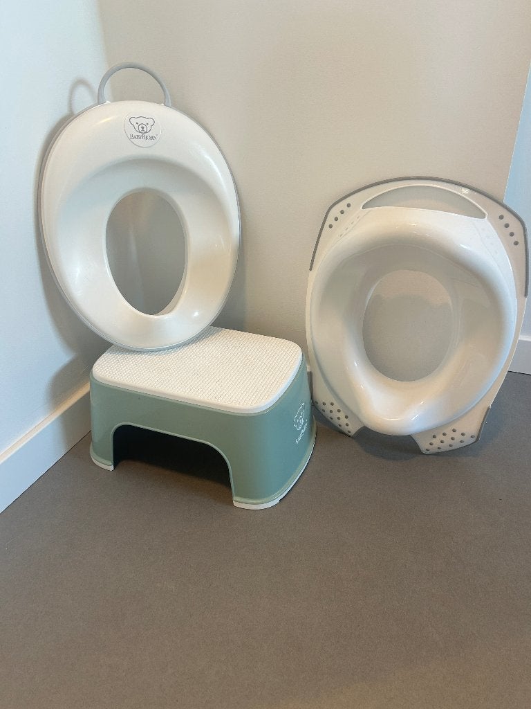 Babybjorn toiletverkleiner + krukje, Ophalen, Zo goed als nieuw, Overige typen