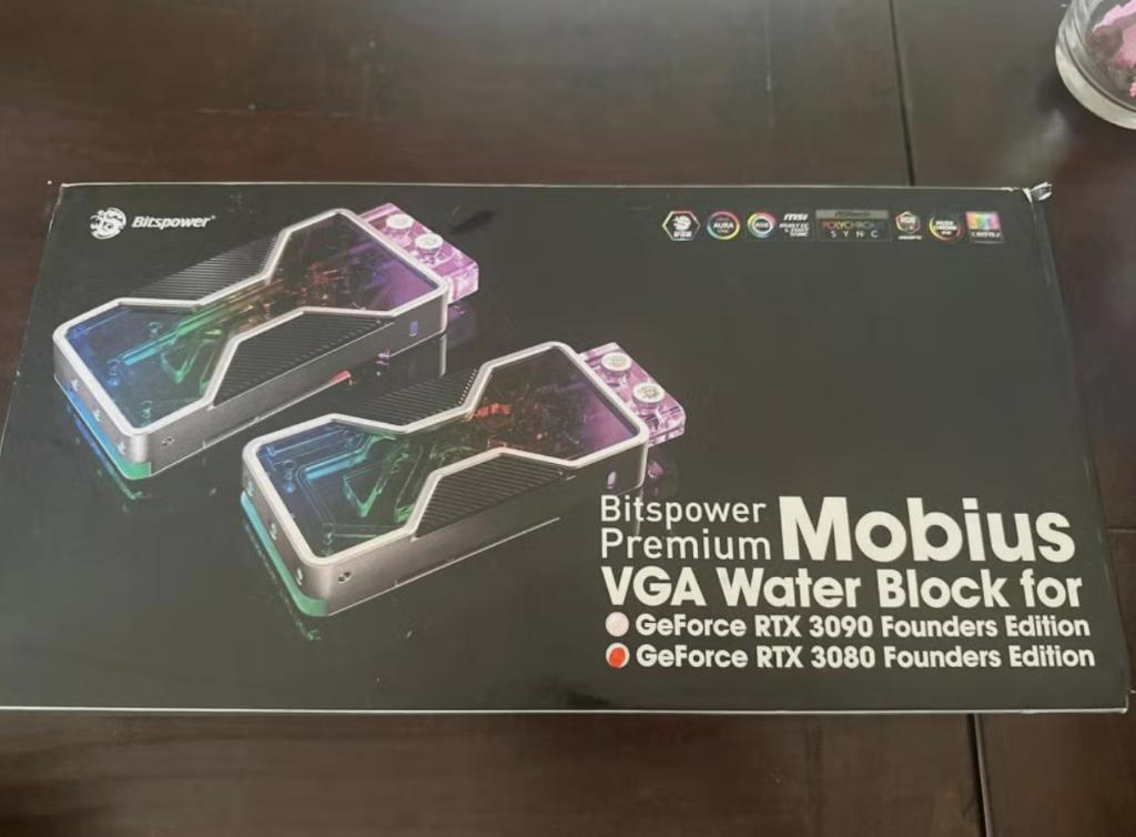 Bitspower waterblock RTX 3080 Founders Edition, Ophalen of Verzenden, Nieuw, GDDR6, PCI-Express 4
