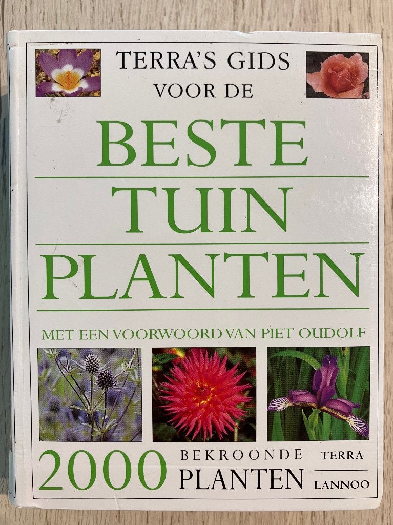 Boek : Terra's Gids voor de Beste Tuinplanten !, Boeken, Ophalen of Verzenden, Zo goed als nieuw, Piet Oudolf, Tuinieren en Tuinplanten