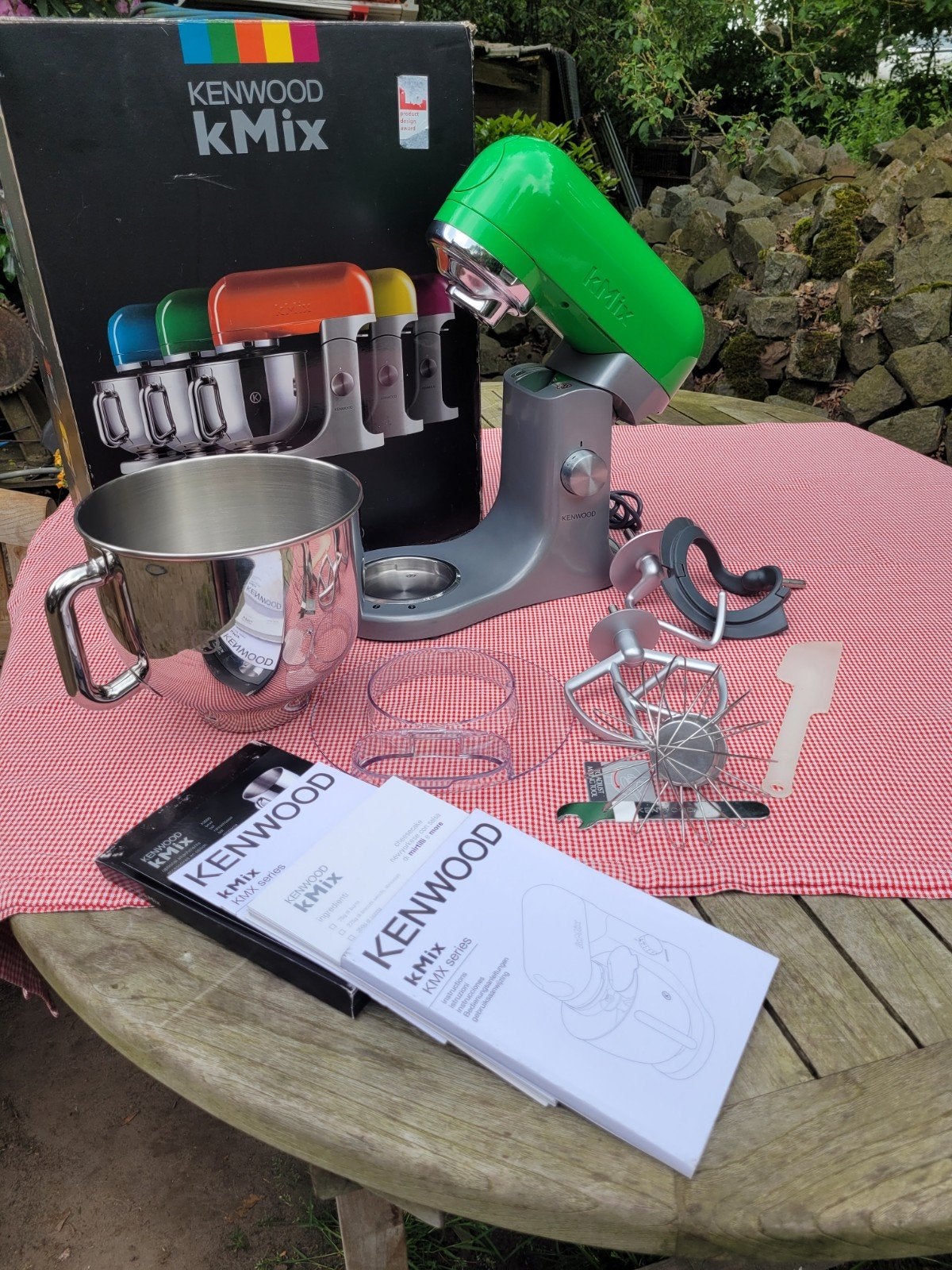 Kenwood keukenmachine, Witgoed en Apparatuur, 4 liter of meer, Ophalen, Zo goed als nieuw, 3 snelheden of meer