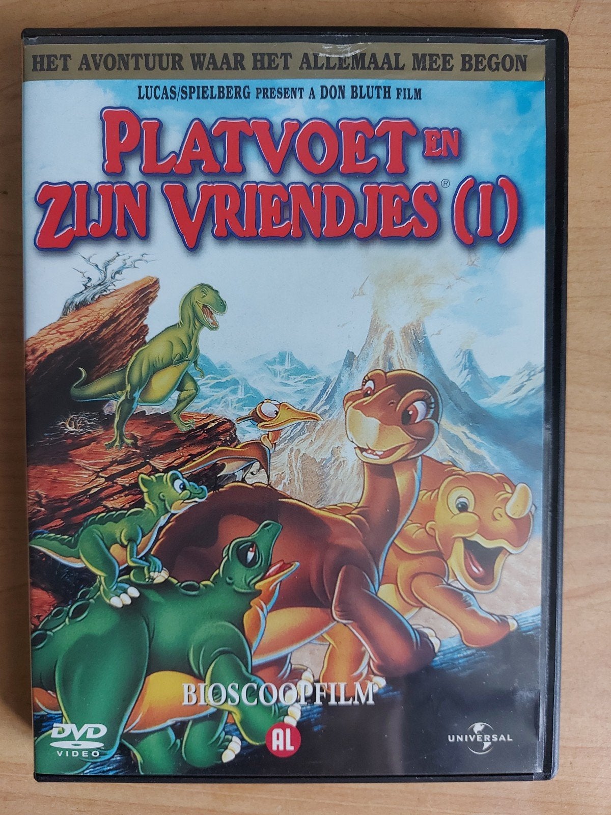 Platvoet en Zijn Vriendjes deel 1 Steven Spielberg Don Bluth, Alle leeftijden, Verzenden, Zo goed als nieuw, Amerikaans