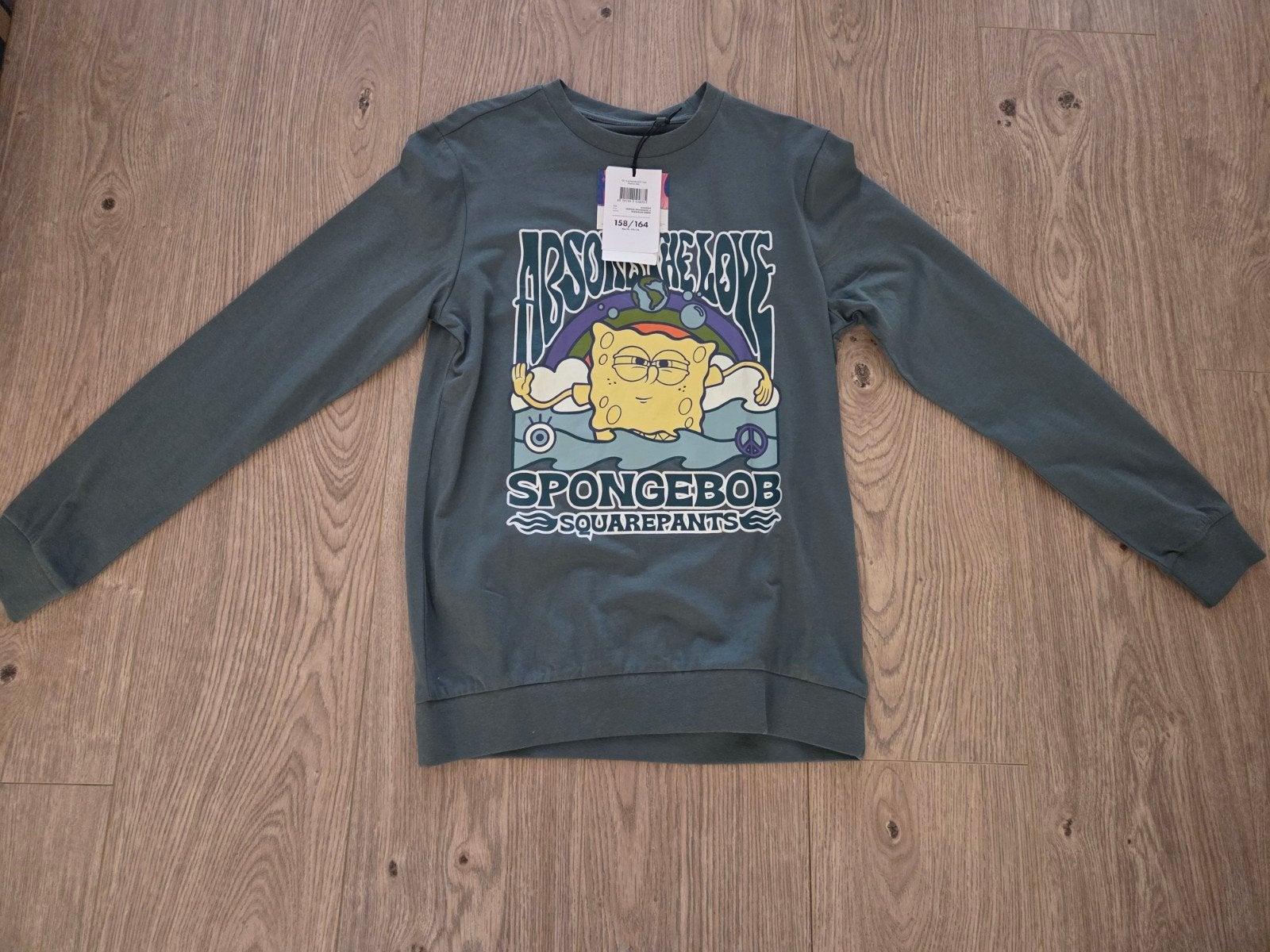 Spongebob lange mouw shirt, Ophalen, Nieuw, Jongen, Shirt of Longsleeve