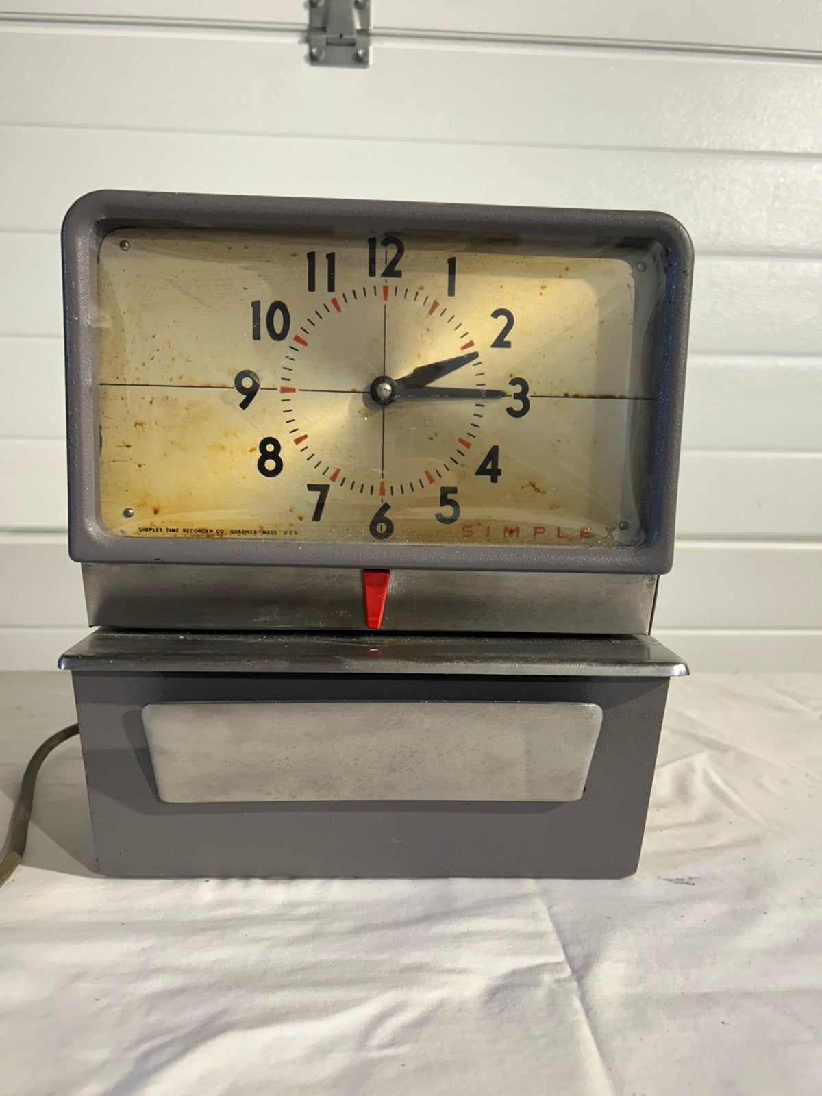 Vintage prikklok, Ophalen
