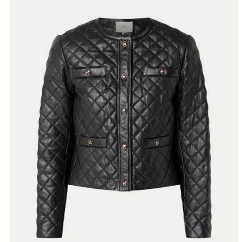 Fifth House Gracie jacket van echt lamsleer, Zwart, Nieuw, Ophalen of Verzenden, Jasje