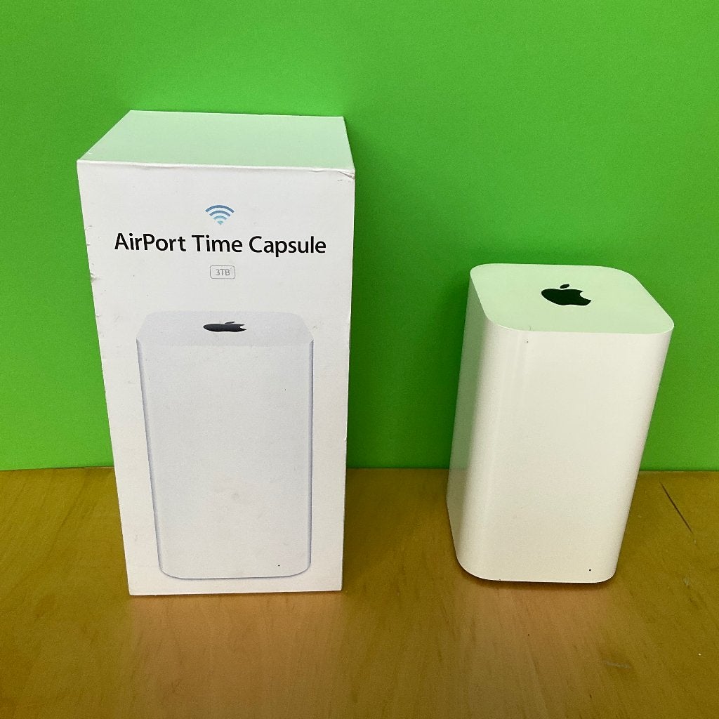 Apple AirPort Time Capsule 3TB  - gewist - orginele doos, Computers en Software, Server, HDD, Ophalen of Verzenden, Zo goed als nieuw