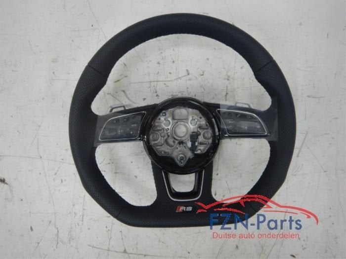 Audi A3 8Y RS3 Stuur MF + F1 + VIEW Leder Leren, Auto-onderdelen, Besturing, Ophalen of Verzenden, Gebruikt