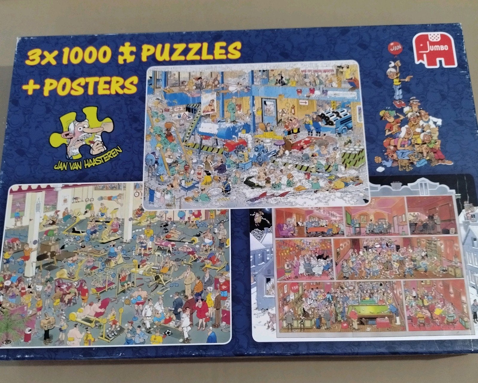 Jan van Haasteren puzzels, Ophalen of Verzenden, 500 t/m 1500 stukjes, Gebruikt