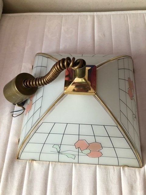 hanglamp, Ophalen, Gebruikt, Glas, E27 (groot)