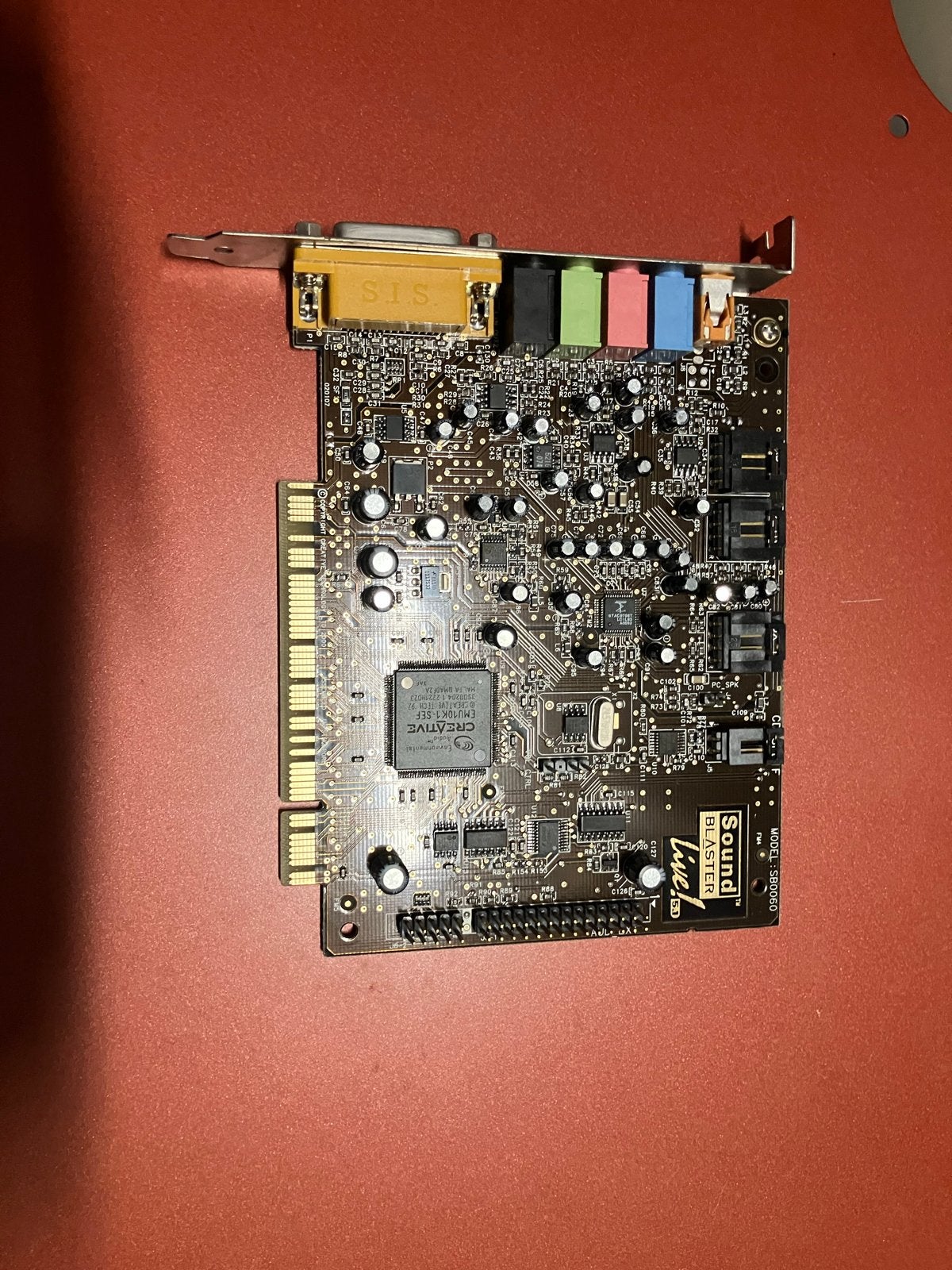 Creative Sound Blaster Live! geluidskaart (Model SB0060), Ophalen of Verzenden