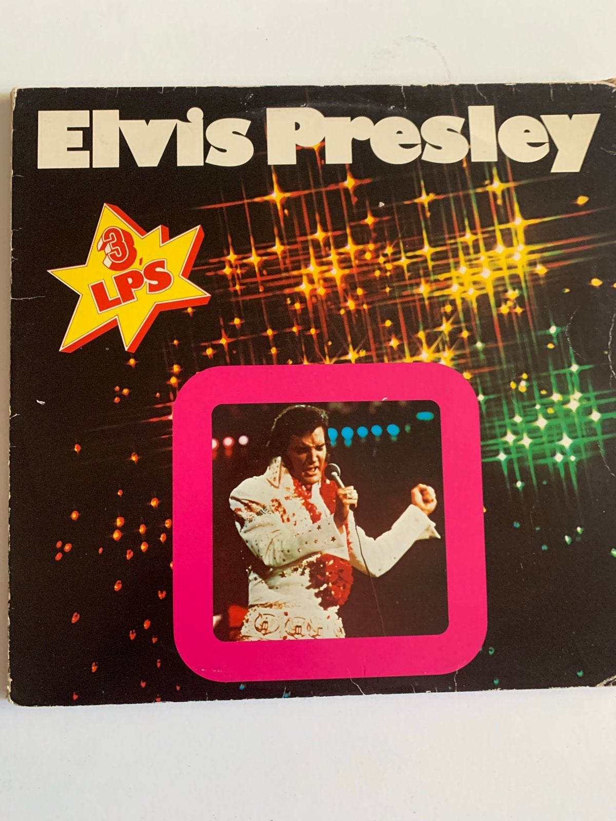 Elvis Presley - 3 LPS Vinyl Boxset (Pop, Rock), Boxset, Gebruikt, Pop, Ophalen of Verzenden