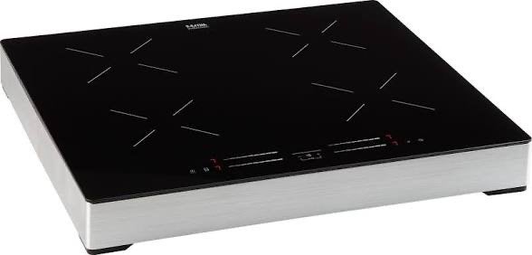 Etna inductie kookplaat 4pits KIV264 met stekker, Zo goed als nieuw, Gas, Vrijstaand, 4 kookzones