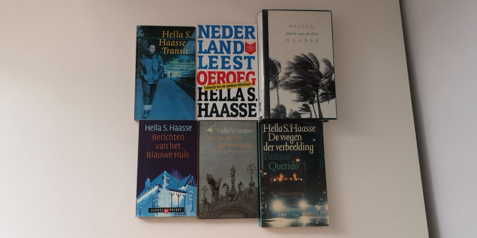 Boeken van Hella S. Haasse - 6 stuks, Boeken, Ophalen, Gelezen, Hella S. Haasse, Nederland