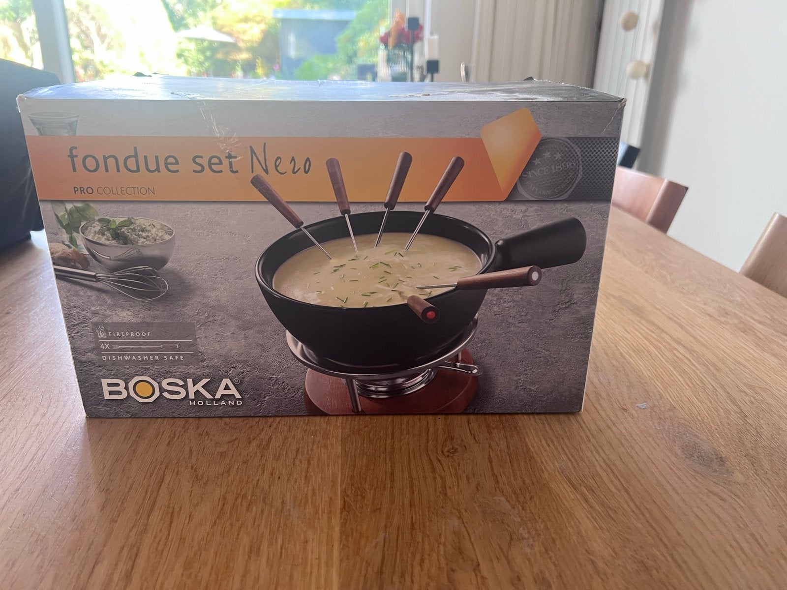 Boska Holland Fondue Set Nero Pro Collection, Ophalen, Nieuw, Brander, Fondueset