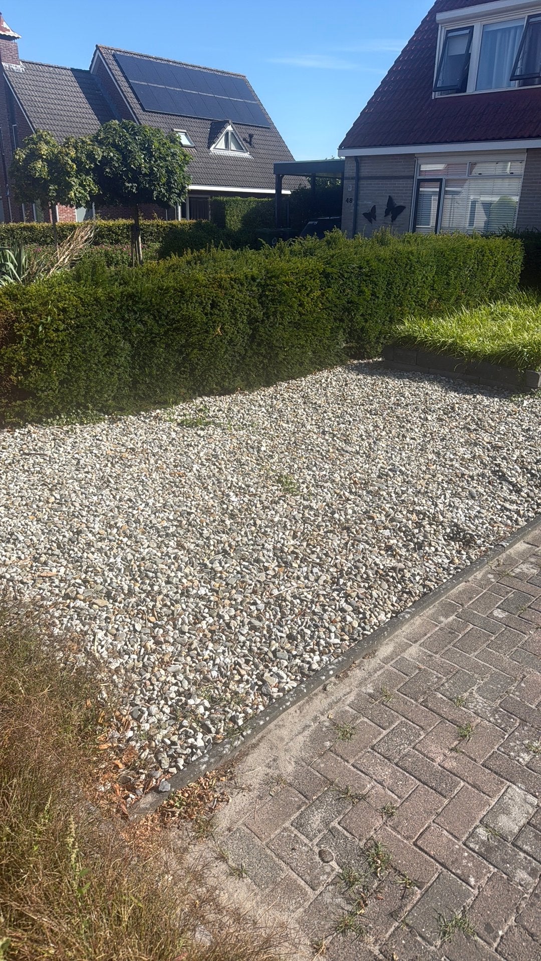 Kiezels (+/- 2 kuub), Tuin en Terras, Grind, Keien en Split, Ophalen, Zo goed als nieuw, Split