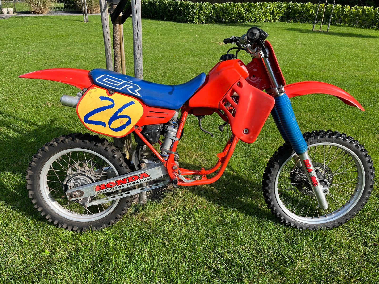 Zeldzame Honda CR 125  1986 project., Particulier, Crossmotor