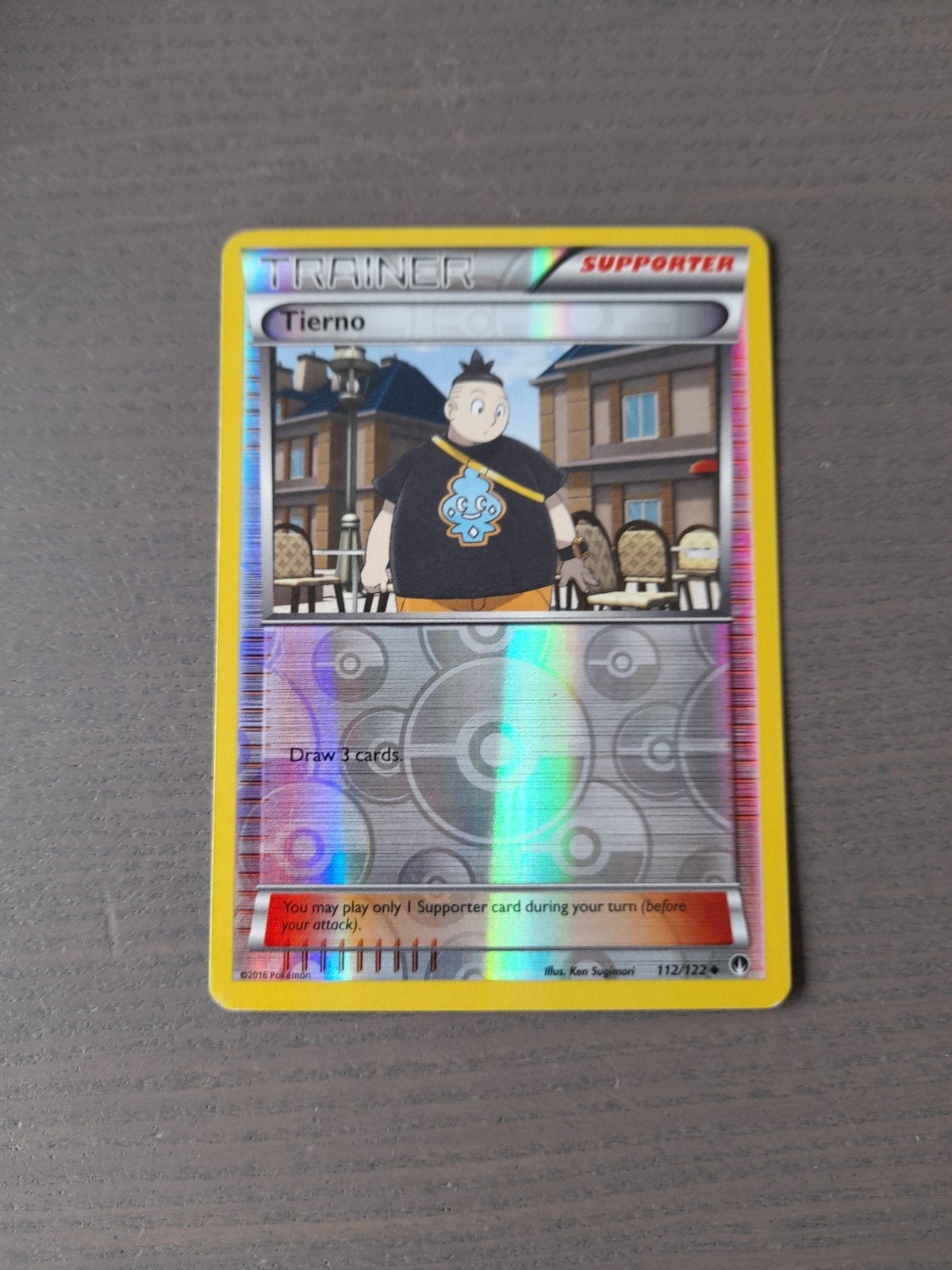 Breakpoint 112/122 tierno reverse, Ophalen of Verzenden, Gebruikt, Losse kaart, Foil