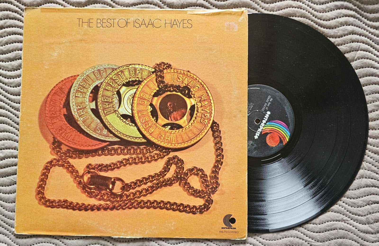 Isaac Hayes - The Best Of Isaac Hayes LP (1974), Complilatie, Ophalen of Verzenden, Gebruikt, LP