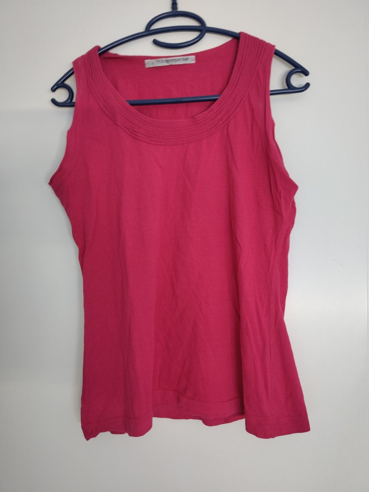 Cora Kemperman top.fucsia, L, Ophalen of Verzenden, Zo goed als nieuw, Zonder mouw