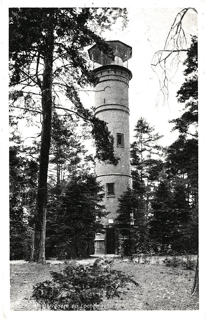 936082 Lochem Belvedere Ov 1942 Gelopen met zegel