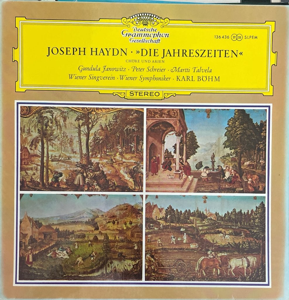 Joseph Haydn - Die Jahreszeiten (Chöre Und Arien), Gebruikt, Overige typen, Ophalen of Verzenden, 12 inch