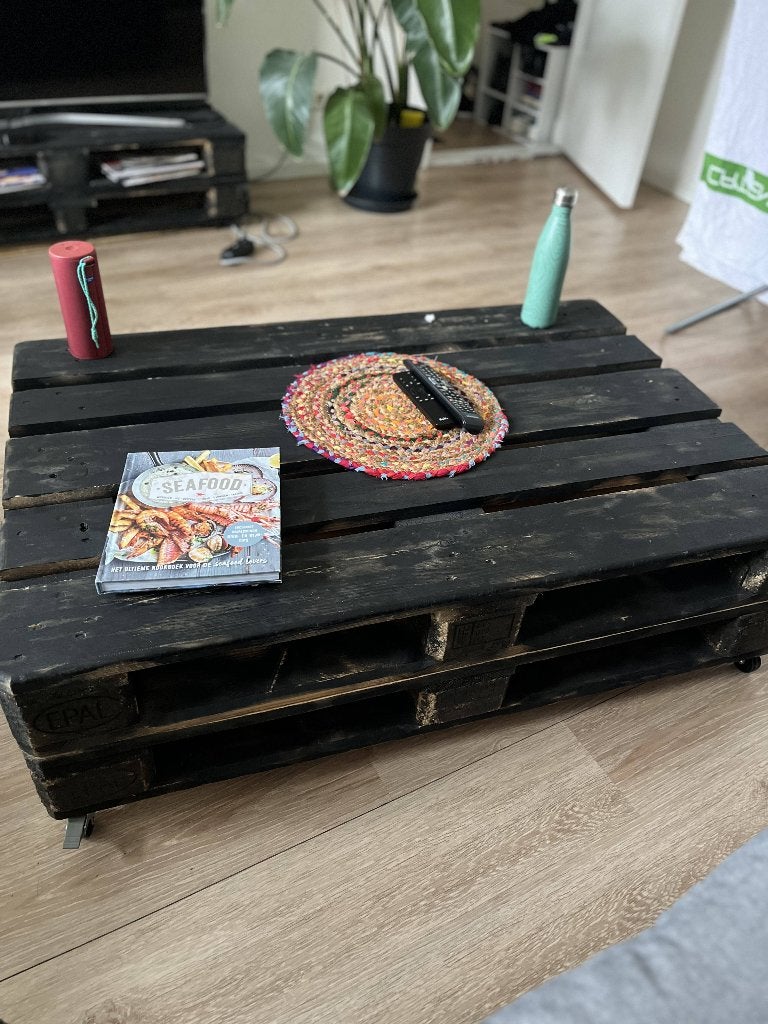 pallet koffie tafel, Verzenden, Zo goed als nieuw