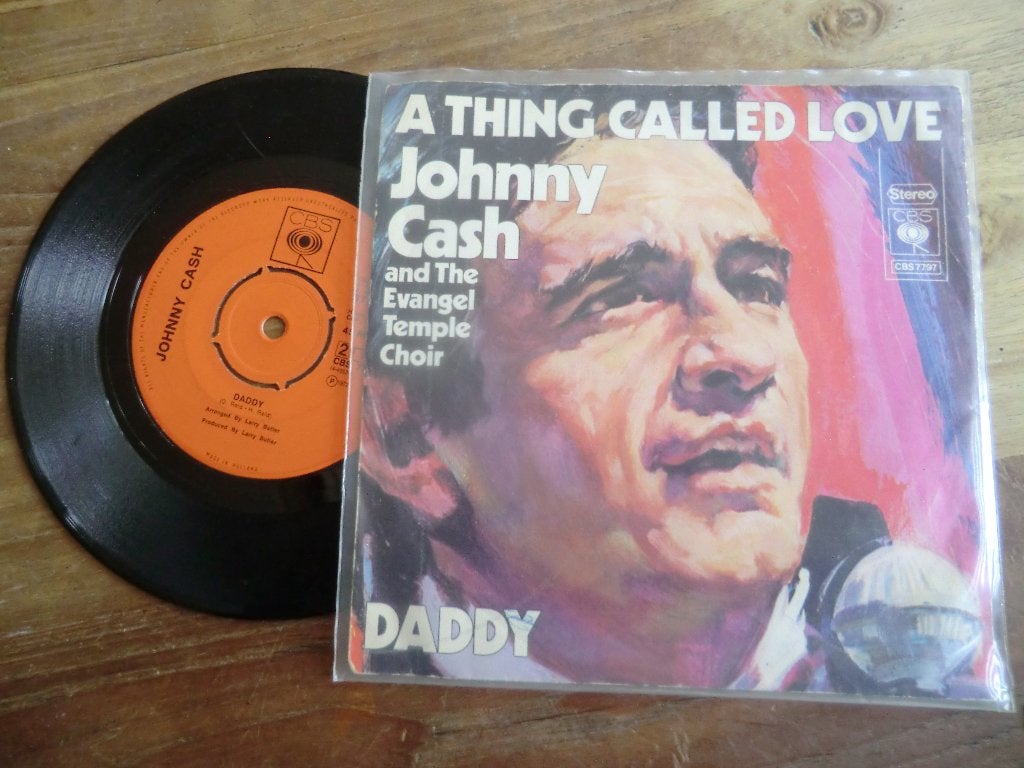 johnny cash          a thing called love/daddy, Verzenden, Zo goed als nieuw, 7 inch, Country en Western