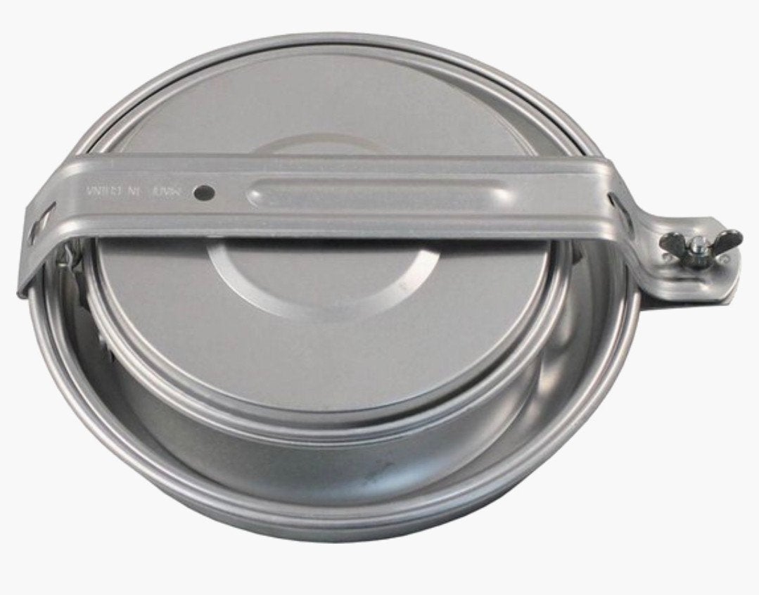 Compacte Camping Kookset - Lichtgewicht & Draagbaar, Ophalen of Verzenden, Zo goed als nieuw