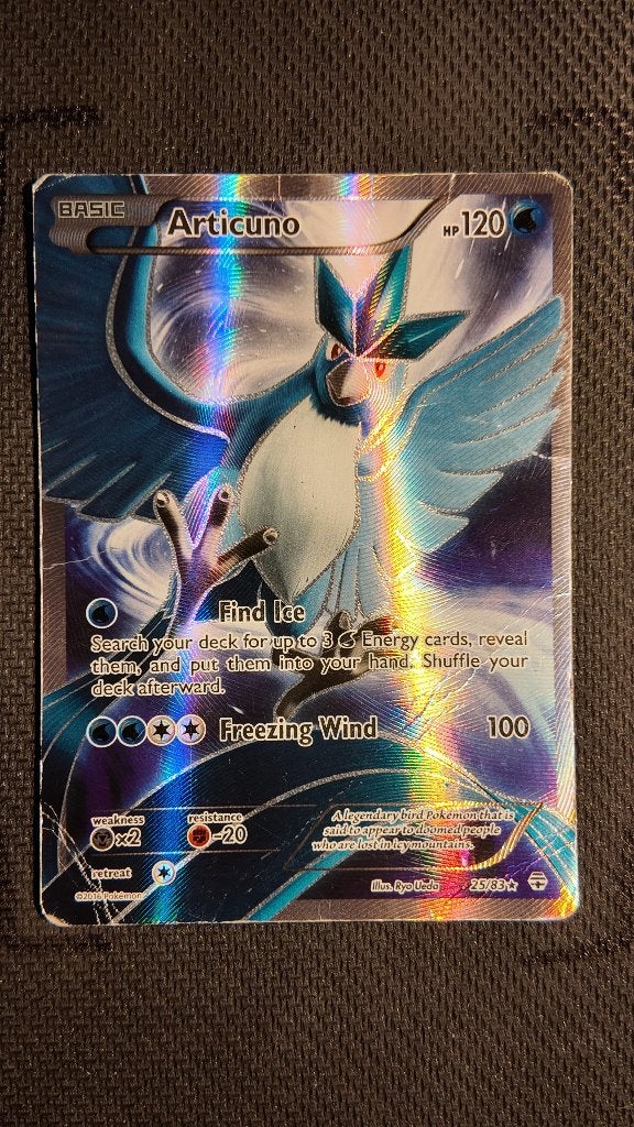 Articuno 25 Generations | Pokemon kaart, Ophalen, Losse kaart, Foil
