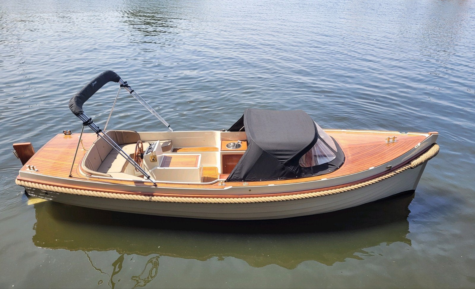Sloep 8 meter met slaapcabine, Watersport en Boten, Binnenboordmotor, Interboat, Rondzit, Diesel
